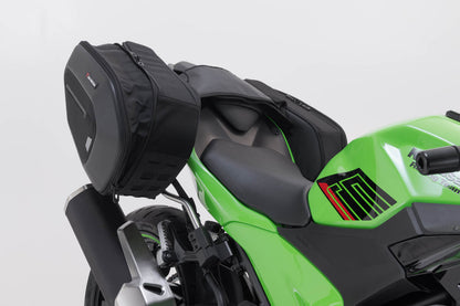SW-Motech PRO BLAZE H Satteltaschen-Set | Schwarz. Kawasaki Ninja 500 SE, Z500 (23-).