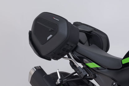 SW-Motech PRO BLAZE H Satteltaschen-Set | Schwarz. Kawasaki ZX-6R (23-), ZX-4RR (23-).