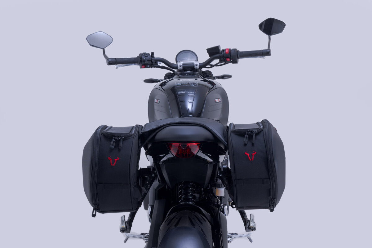 SW-Motech PRO BLAZE H Satteltaschen-Set | Schwarz. Triumph Trident 660 / Daytona 660.