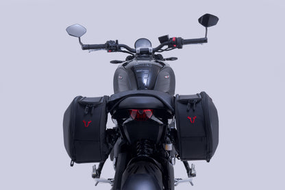 SW-Motech PRO BLAZE H Satteltaschen-Set | Schwarz. Triumph Trident 660 / Daytona 660.