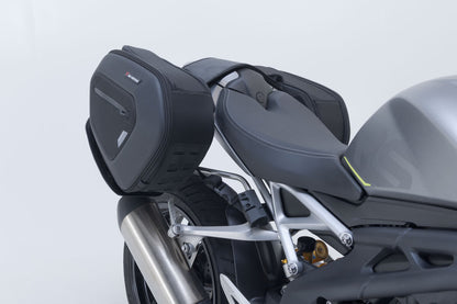 SW-Motech PRO BLAZE H Satteltaschen-Set | Schwarz. Triumph Speed Triple 1200 RR / RS (21-).