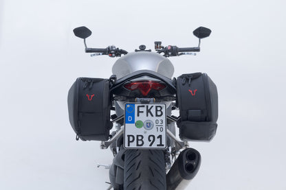 SW-Motech PRO BLAZE H Satteltaschen-Set | Schwarz. Triumph Speed Triple 1200 RR / RS (21-).