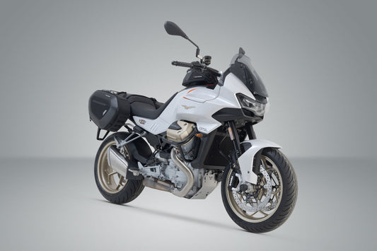 SW-Motech PRO BLAZE Satteltaschen-Set | Schwarz. Moto Guzzi V100 Mandello/S, Stelvio.
