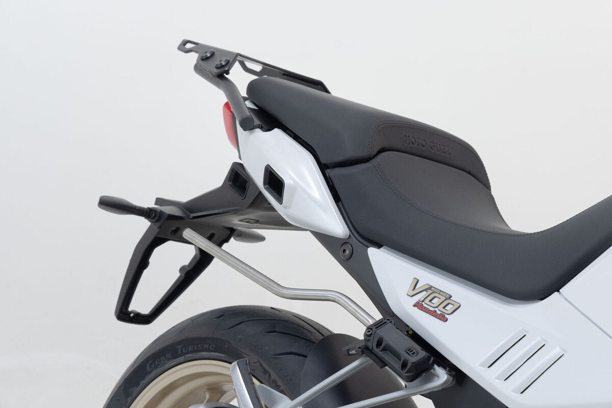 SW-Motech PRO BLAZE Satteltaschen-Set | Schwarz. Moto Guzzi V100 Mandello/S, Stelvio.