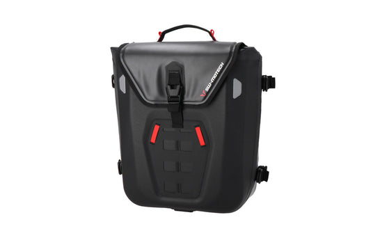 SW-Motech SysBag WP M mit Adapterplatte rechts | 17-23l. Wasserdicht. Für Seitenträger.