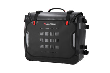SW-Motech SysBag WP L mit Adapterplatte links | 27-40l. Wasserdicht. Für Seitenträger/Gepäckträger