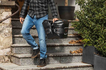 SW-Motech Seitentasche WP 11L. Wasserdicht. | schwarz. Für V-LOC
