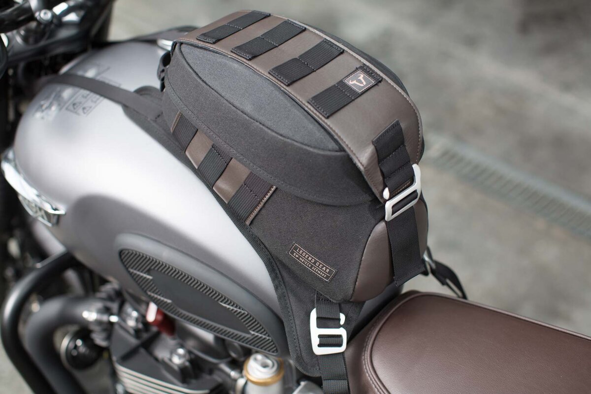 SW-Motech Legend Gear Riemen-Tankrucksack LT2 | Schwarz. 5-5 l.
