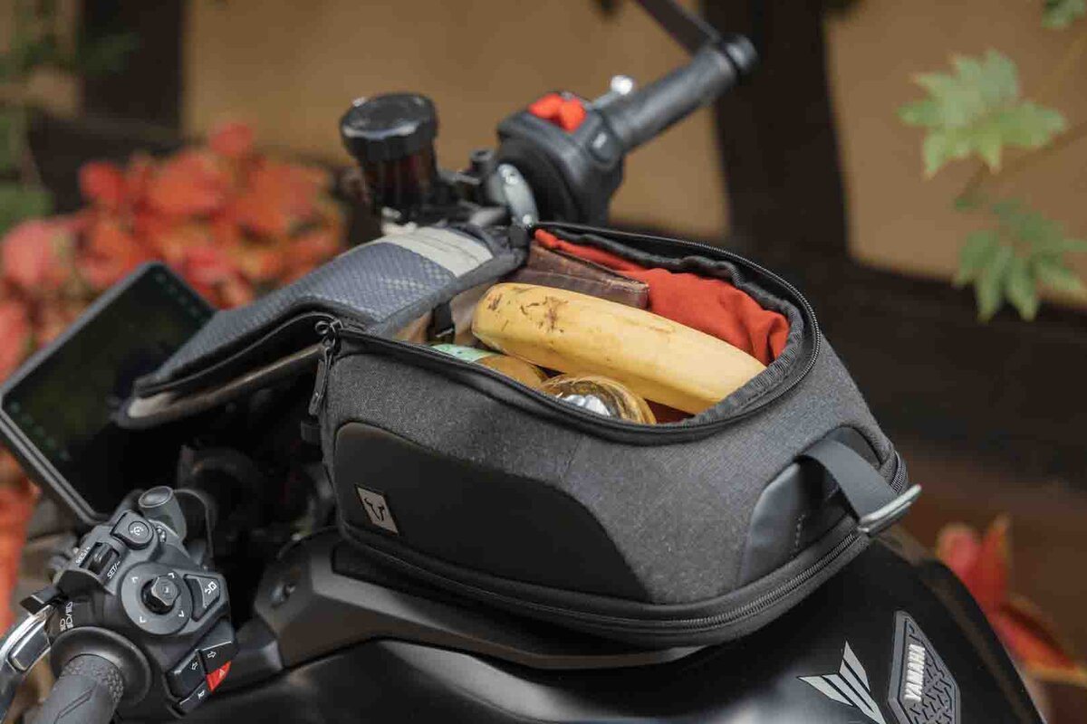 SW-Motech Legend Gear Tankrucksack LT4 | Für PRO Tankring. Schwarz. 4-6 l.