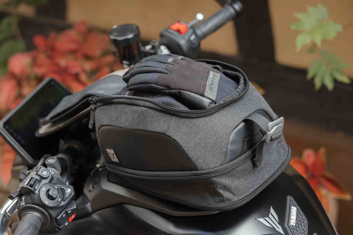 SW-Motech Legend Gear Tankrucksack LT4 | Für PRO Tankring. Schwarz. 4-6 l.