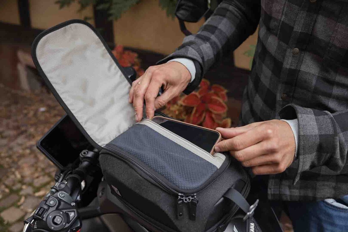 SW-Motech Legend Gear Tankrucksack LT4 | Für PRO Tankring. Schwarz. 4-6 l.