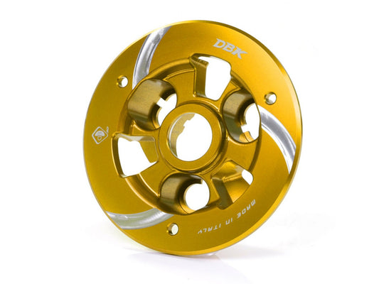 DBK Special Parts | CCDV05SM - Ducati | GOLD | DRUCKPLATTENABDECKUNG | passend für diverse Ducati - Modelle