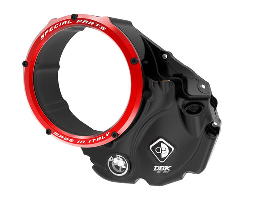 DBK Special Parts | CCDV06 - Ducati | KLARER KUPPLUNGSDECKEL ÖLBAD 3D-EVO | passend für Ducati - Modelle