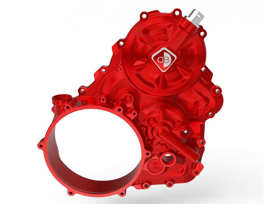 DBK Special Parts | CCDV08 | RED | SF V4 Kupplungsdeckel - Umbausatz | passend für Ducati - Modelle