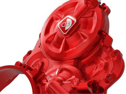 DBK Special Parts | CCDV08 | RED | SF V4 Kupplungsdeckel - Umbausatz | passend für Ducati - Modelle