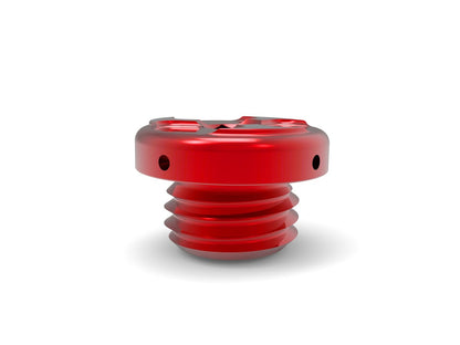 DBK Special Parts | TOO02 - Triumph | RED | Motorölverschluss Kappe | passend für diverse Ducati & Triumph - Modelle