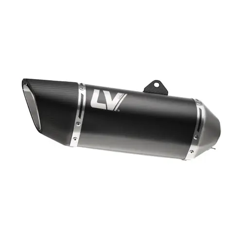 LeoVince LV-14 R | Auspuff-Komplettanlage | E-Nummer | Black Edition | passend für Yamaha MT-09 ABS (35 & 70 KW) - Modelle (2024-2025)