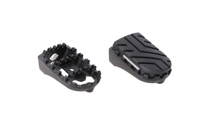 SW-Motech ION Fußrasten-Kit | Schwarz. Honda NT1100 (21-), XL750 (22-).