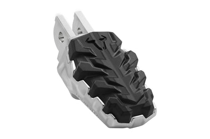 SW-Motech EVO Fußrasten-Kit | Silbern/Schwarz. Honda NT1100 (21-), XL750 (22-).