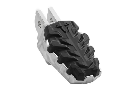 SW-Motech EVO Fußrasten-Kit | Silbern/Schwarz. Honda NT1100 (21-), XL750 (22-).