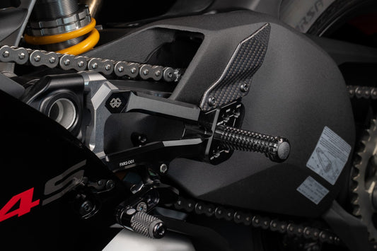 Gilles Fußrastenanlage FXR | NUR RENNSTRECKE | passend für Ducati Panigale V4 / R / S  - Modelle