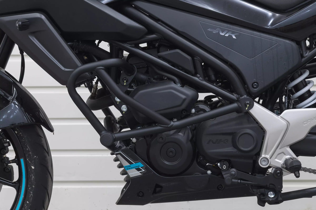 Yakk EXP Untere Sturzbügel | schwarz | passend für CFMOTO NK 125 - Modelle (2025-2026)
