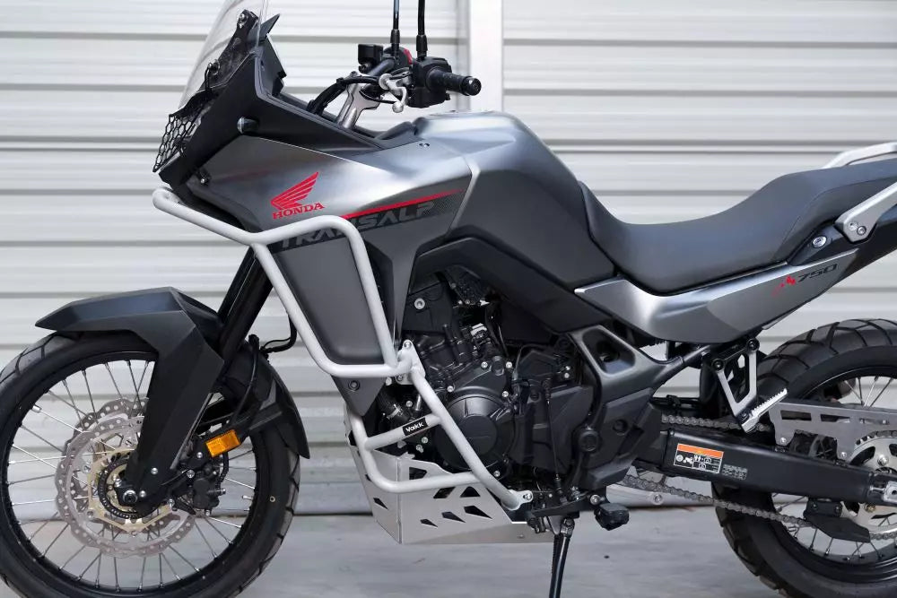 Yakk EXP Obere Sturzbügel | silber | passend für Honda XL750 Transalp - Modelle (2023-2026)