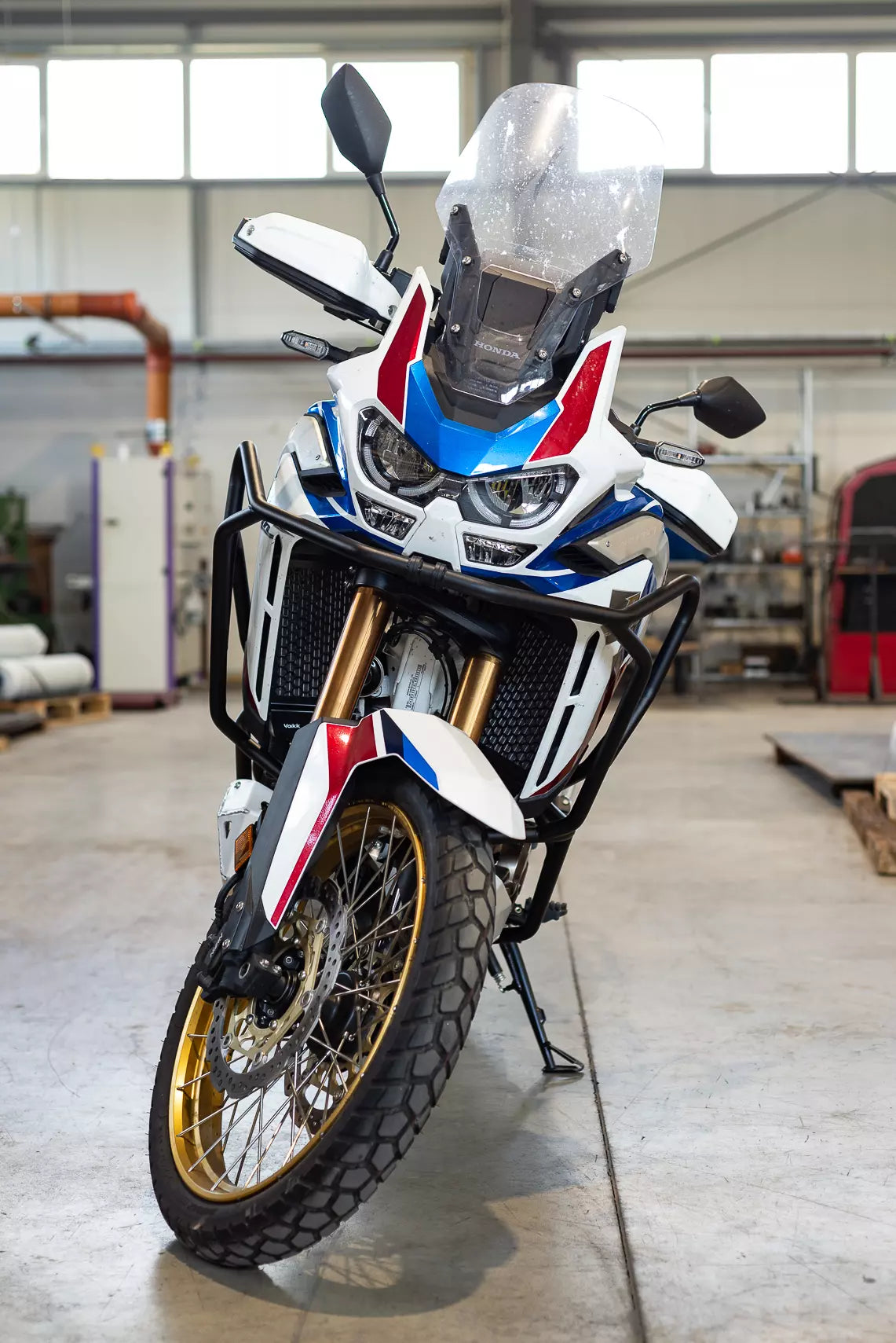 Yakk EXP Full-Crash Sturzbügel | weiss | passend für Honda CRF 1100 Africa Twin Adventure Sports - Modelle (2020-2023)