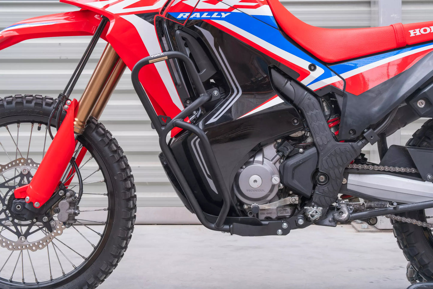 Yakk EXP Full-Crash Sturzbügel | schwarz | passend für Honda CRF 300 Rally - Modelle (2021-2025)
