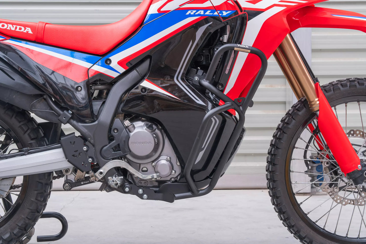 Yakk EXP Full-Crash Sturzbügel | schwarz | passend für Honda CRF 300 Rally - Modelle (2021-2025)