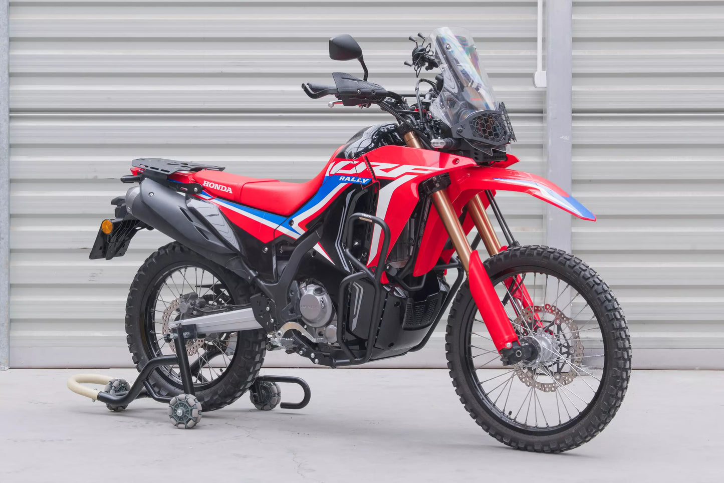 Yakk EXP Full-Crash Sturzbügel | schwarz | passend für Honda CRF 300 Rally - Modelle (2021-2025)