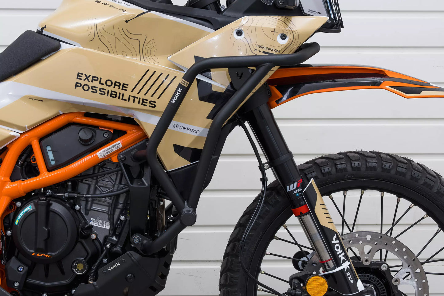 Yakk EXP Sturzbügel | schwarz | passend für KTM 390 Adventure - Modelle (2025-2026)
