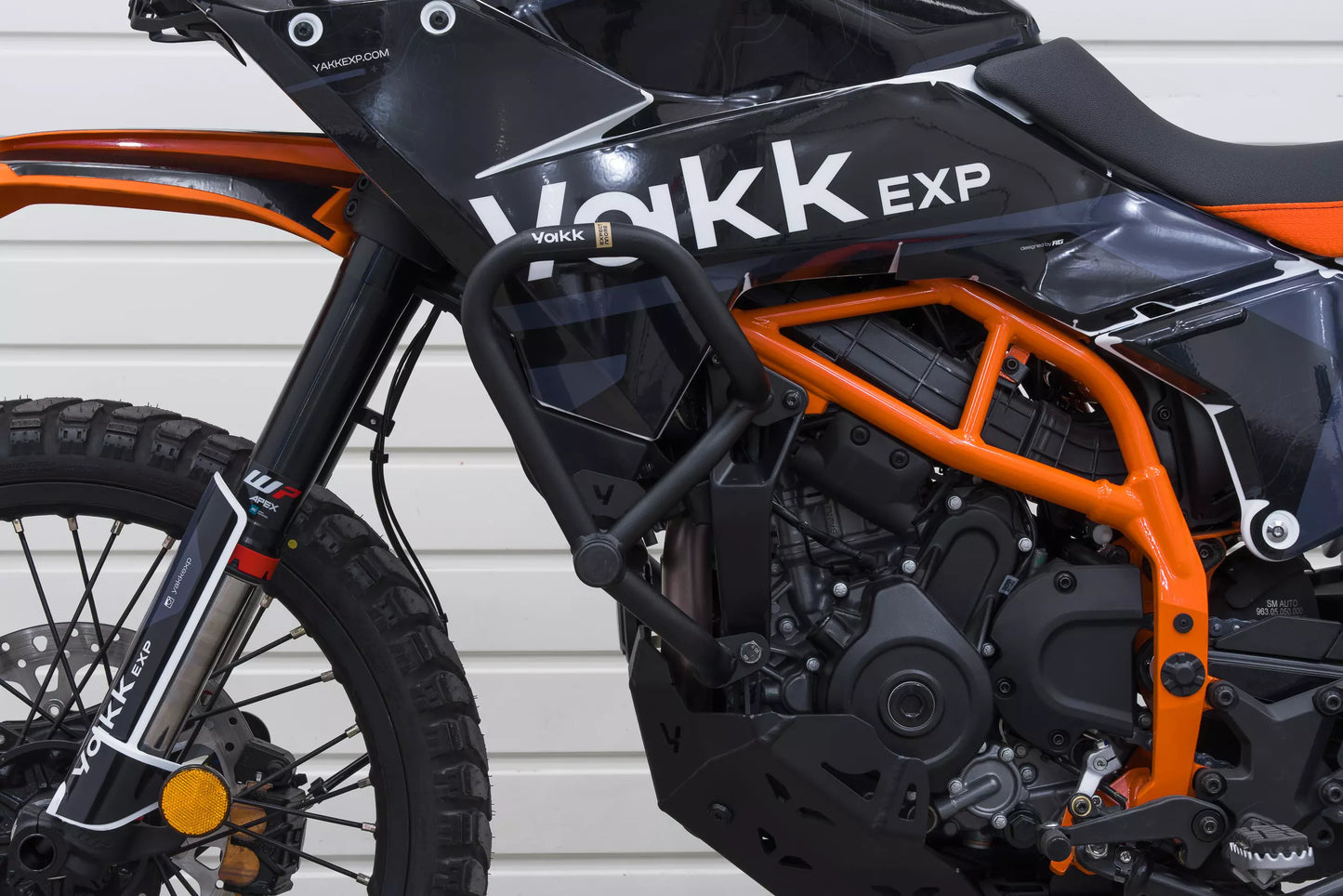 Yakk EXP Untere Sturzbügel | schwarz | passend für KTM 390 Adventure - Modelle (2025-2026)