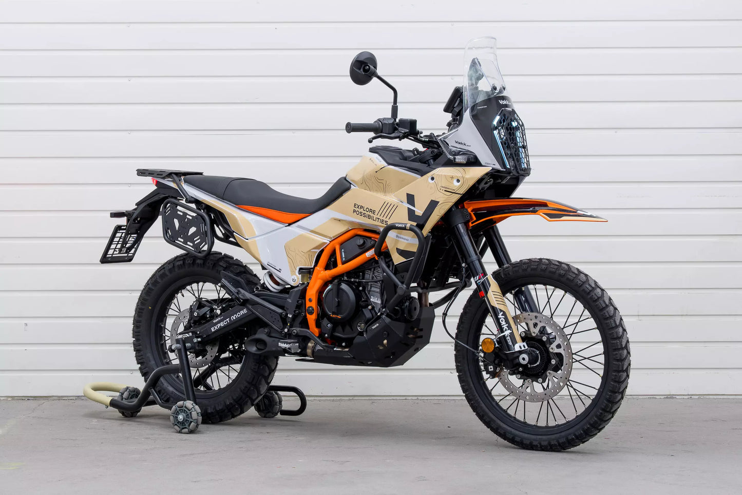 Yakk EXP Untere Sturzbügel | schwarz | passend für KTM 390 Adventure - Modelle (2025-2026)