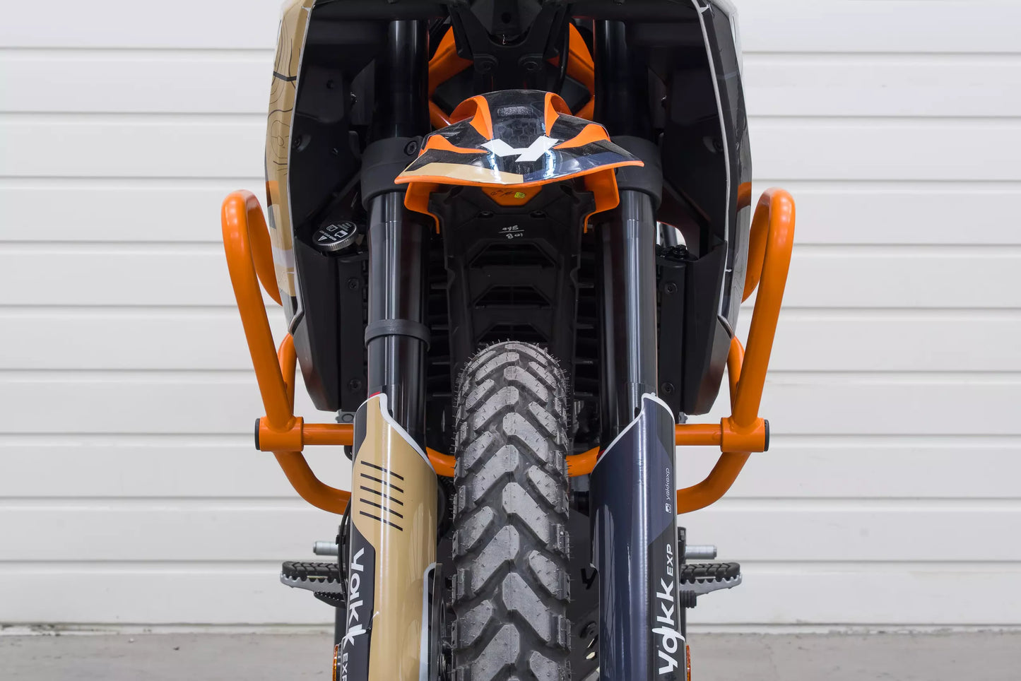 Yakk EXP Untere Sturzbügel | orange | passend für KTM 125 Enduro R - Modelle (2025)