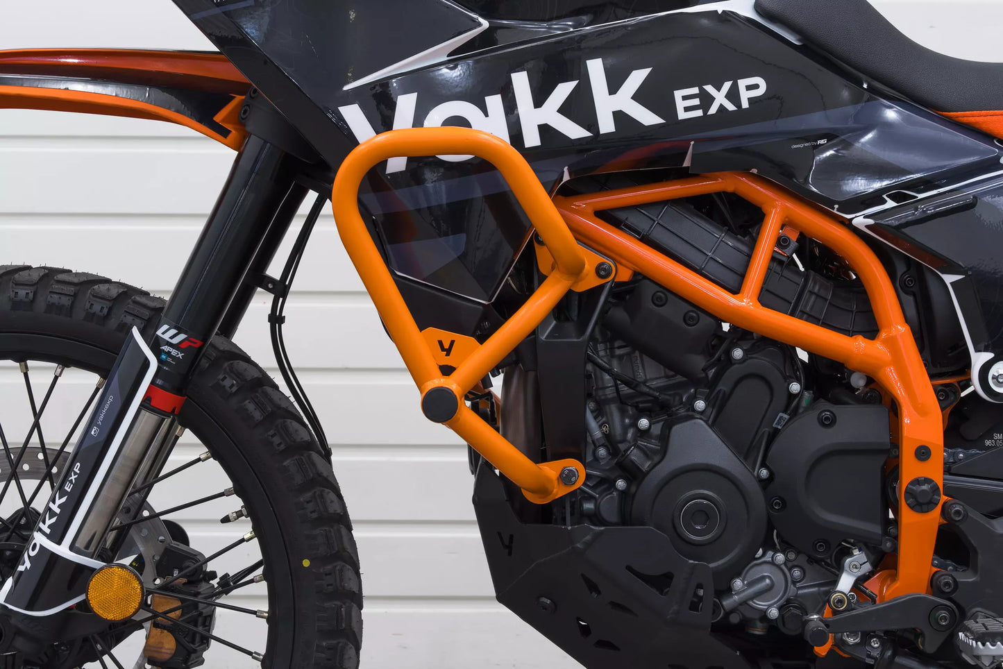 Yakk EXP Untere Sturzbügel | orange | passend für KTM 125 Enduro R - Modelle (2025)