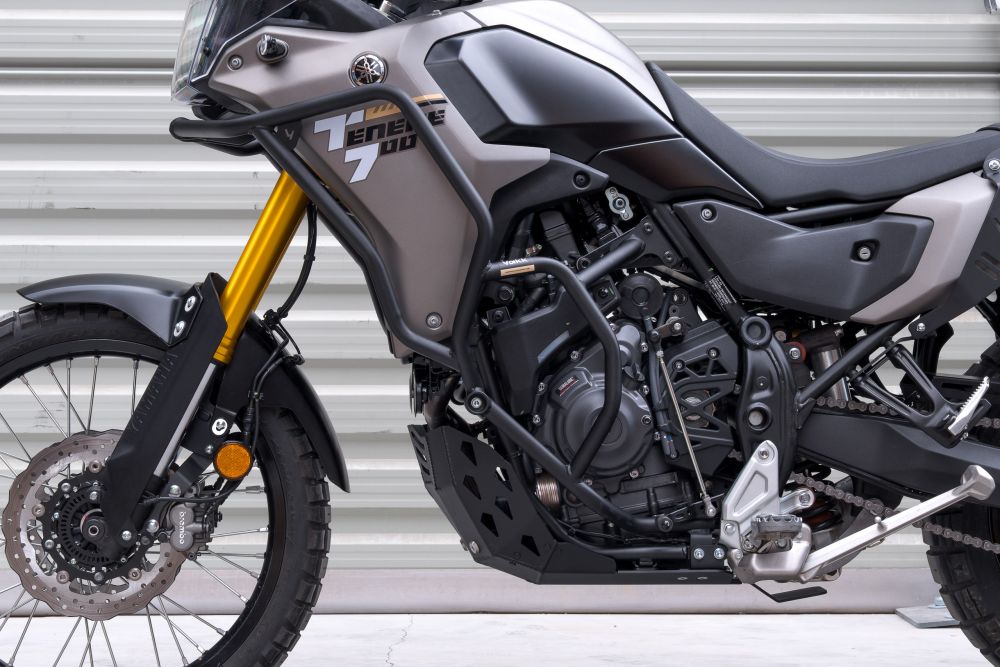 Yakk EXP Full-Crash Sturzbügel | schwarz | passend für Yamaha Tenere 700 - Modelle (2025-2026)