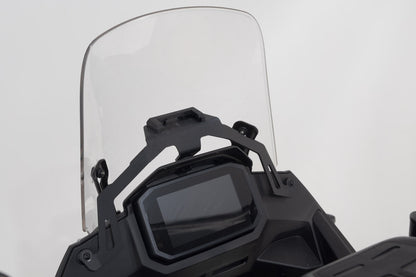 SW-Motech Navi-Halter im Cockpit | Schwarz. Honda XL750 Transalp (22-24).