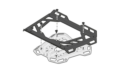 SW-Motech ADVENTURE-RACK Gepäckträger | Schwarz. Honda XL750 Transalp (22-).