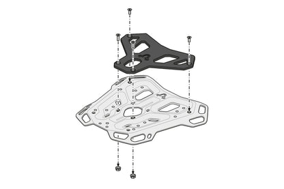SW-Motech URBAN ABS Topcase-System | Schwarz. Honda XL750 Transalp (22-).
