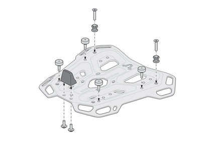 SW-Motech DUSC XL Topcase-System | Schwarz. 55 l. Honda XL750 Transalp (22-).