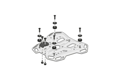 SW-Motech TRAX ADV Topcase-System | Schwarz. Honda XL750 Transalp (22-).