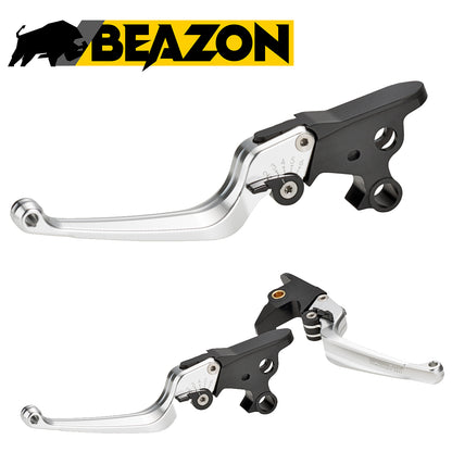 BEAZON Brems- und Kupplungshebel Set passend für Harley-Davidson Sportster (2014 -) | Hebel
