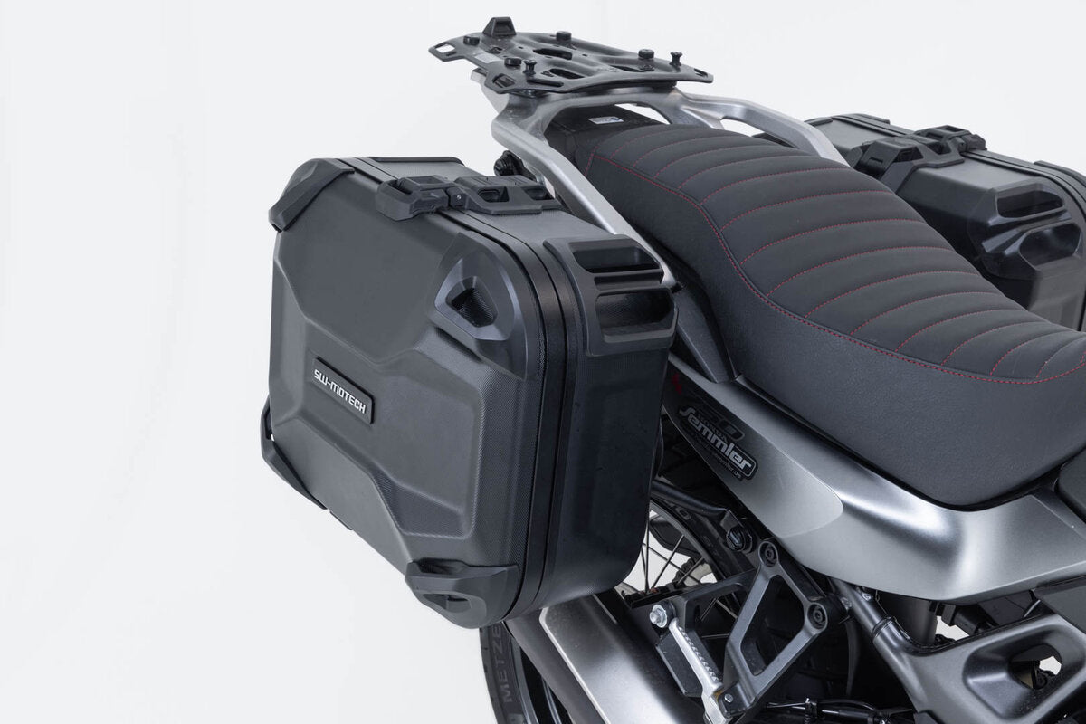 SW-Motech DUSC Hartschalenkoffer-System | Schwarz. 33/33 l. Honda XL750 Transalp (22-).