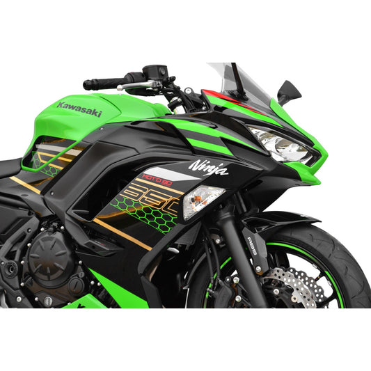 Top Block Racing Sturzpads | PAAR | passend für Kawasaki Ninja 650 - Modelle (2020-2024)