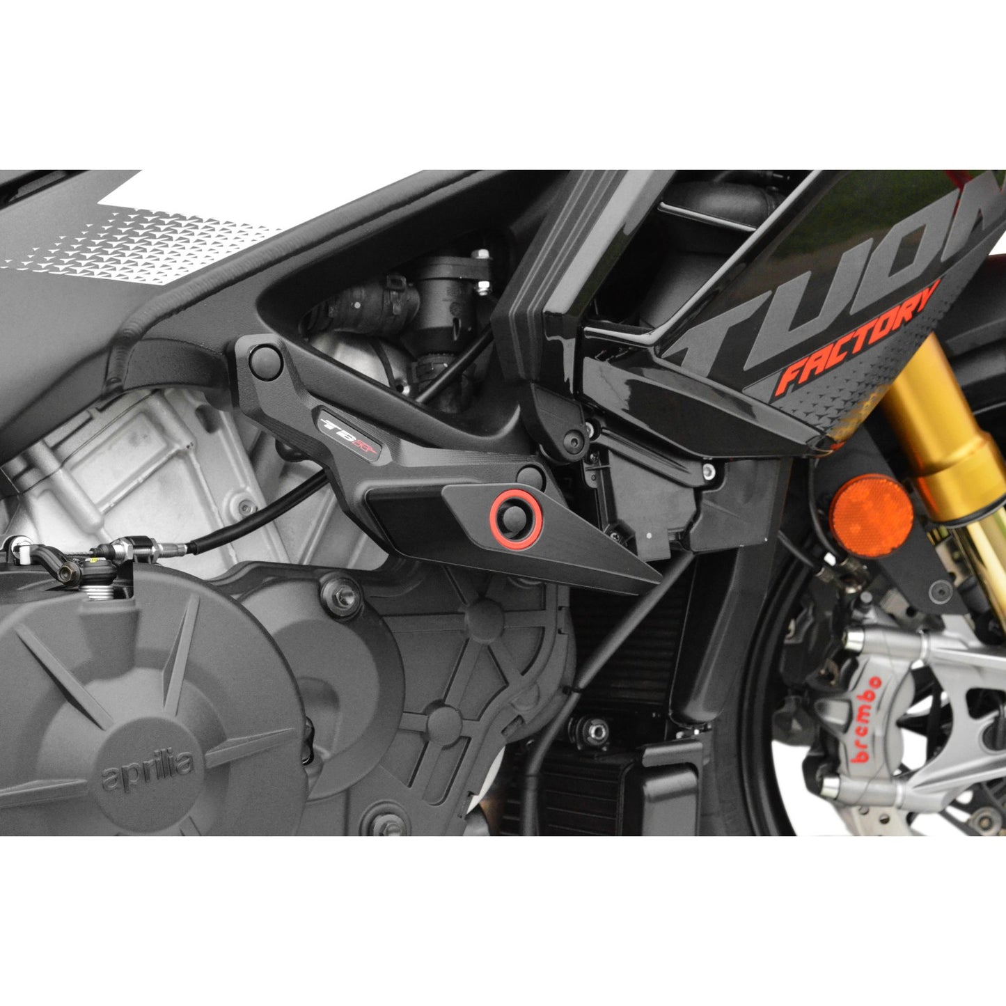 Top Block Racing Sturzpads | PAAR | passend für Aprilia RSV4 - Modelle (2025)