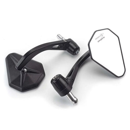 Raximo Lenkerendenspiegel BEM-V1 inkl. Adapter | mit E-Nummer | PAAR | passend für Kawasaki Z900 - Modelle (2025)