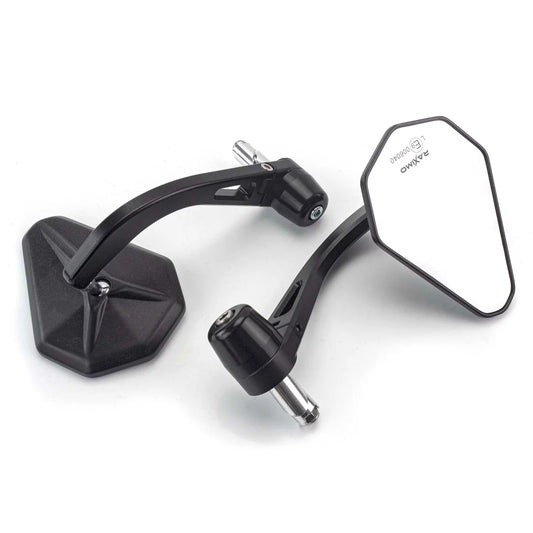 Raximo Lenkerendenspiegel BEM-V1 inkl. Adapter | mit E-Nummer | PAAR | passend für Kawasaki Z900 - Modelle (2025)