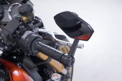 SW-Motech Lenkerendenspiegel | Kawasaki-Modelle, CFMoto 675NK.