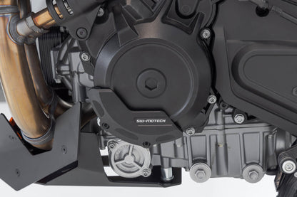 SW-Motech Motorgehäusedeckel-Schutz | Schwarz. KTM 990 Duke (23-).